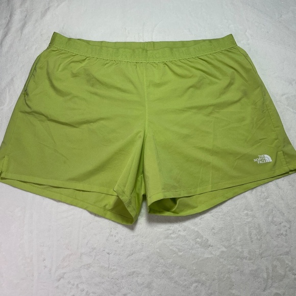 The North Face Womens Green Activewear Running Shorts XXL - Picture 1 of 6